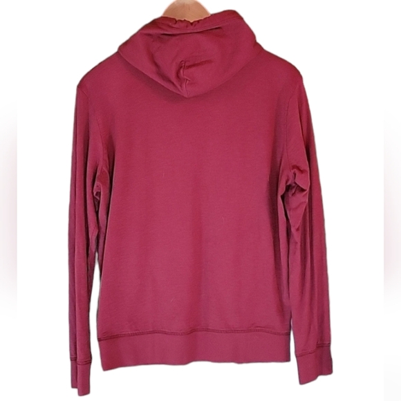 American Eagle Men's Extra Small Pullover Graphic Hoodie, Lightweight, Red Blue - Picture 3 of 4